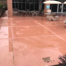 Outside-patio-Cleaning-DMH-Hospital-Decatur-IL 0