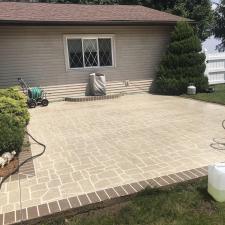 Driveway patio